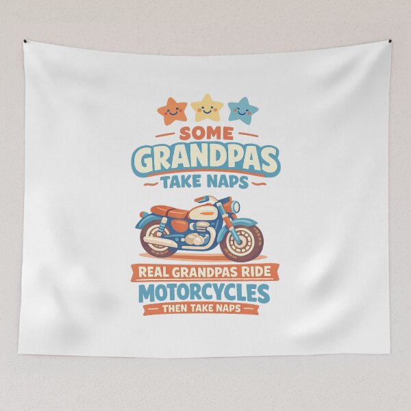Item preview, Grandpas Motorcycle Rider designed and sold by LuveraxArt.