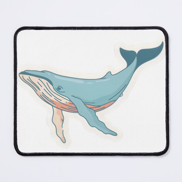Item preview, Kite Whale Minimal Artistic Creature Design designed and sold by Naviora.