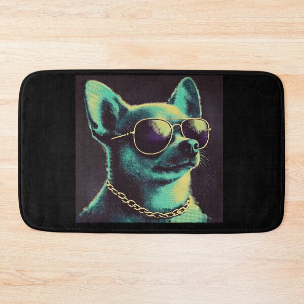 Item preview, Neon Cool Chihuahua Vibes designed and sold by ClubVacay.
