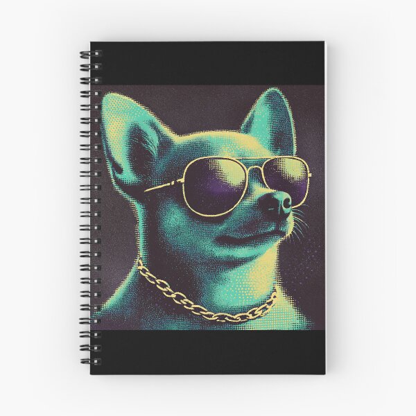 Item preview, Neon Cool Chihuahua Vibes designed and sold by ClubVacay.