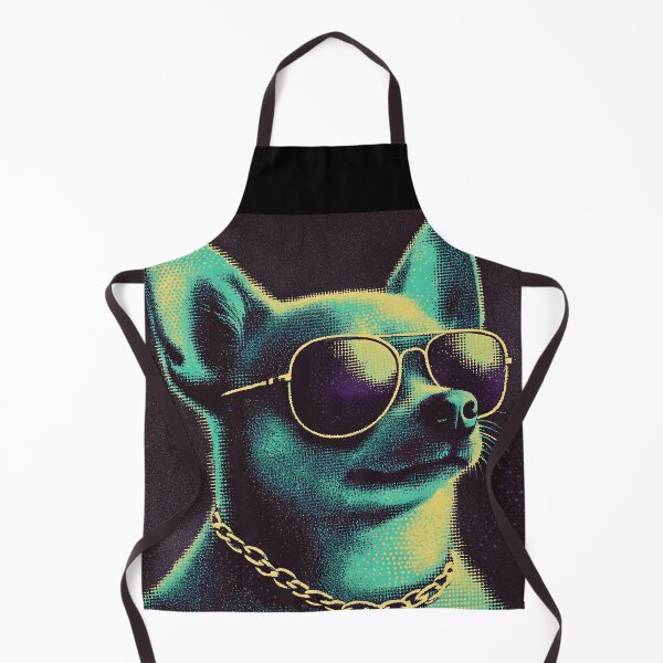 Item preview, Neon Cool Chihuahua Vibes designed and sold by ClubVacay.