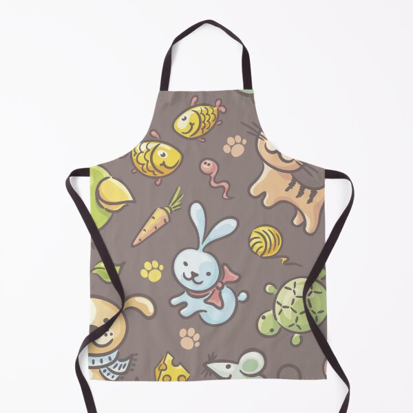 Item preview, Cute Pet Friends Pattern | Kawaii Animal Seamless Print for Pet Lovers designed and sold by RJACreative.