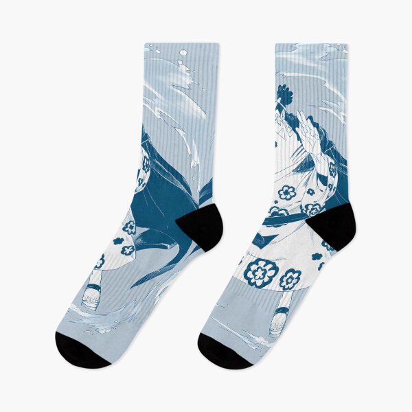 Item preview, Jinbei One Piece Blue Wave Samurai Stance designed and sold by Spraykart.