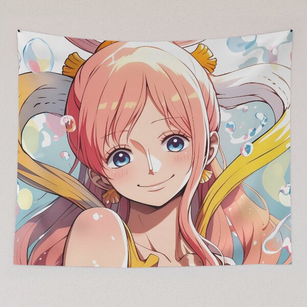 Item preview, Shirahoshi One Piece Bubble Mermaid Pastel Smile designed and sold by Spraykart.