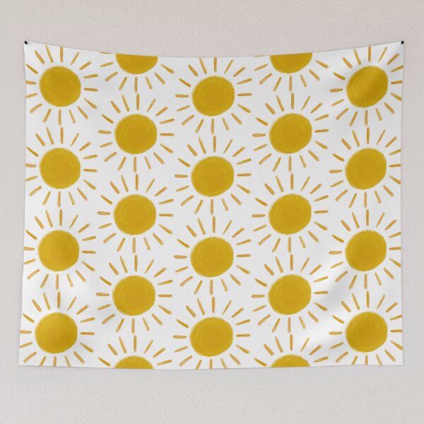 Item preview, Hand drawn Sun Summer Pattern designed and sold by chloescalli17.