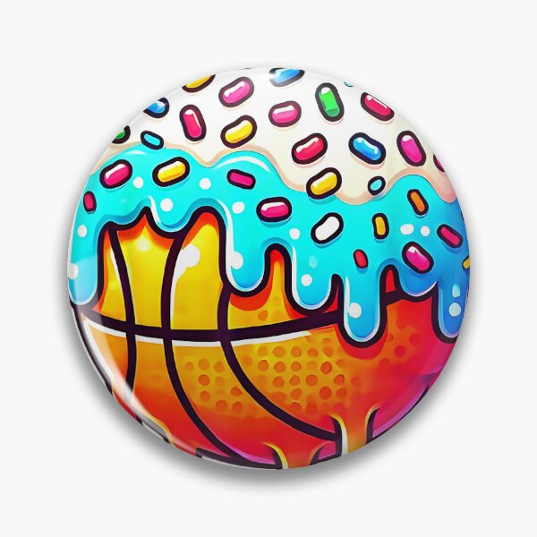 Item preview, Ice Cream Basketball Drip Boys Girls Kids Basketball Stuff T-Shirt designed and sold by RKdrawings.