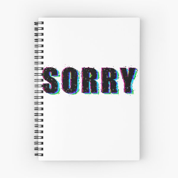 Item preview, SORRY Glitch Typography designed and sold by Ink_craft.