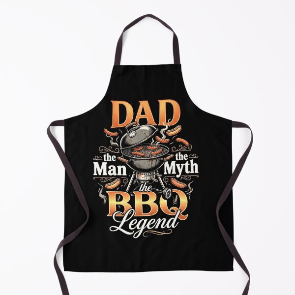 Item preview, Dad The Man The Myth The BBQ Legend designed and sold by msaloyach.
