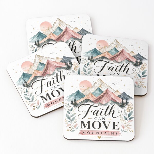 Item preview, Faith can move mountains! designed and sold by fribabywonder.