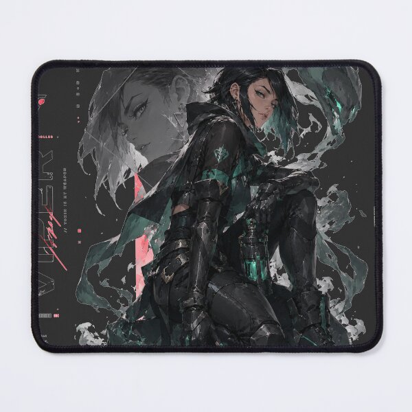 Item preview, Valorant Viper Dark Aesthetic Cyberpunk Gaming Poster | Toxic Queen Anime Style Art designed and sold by NBT-NOVA.