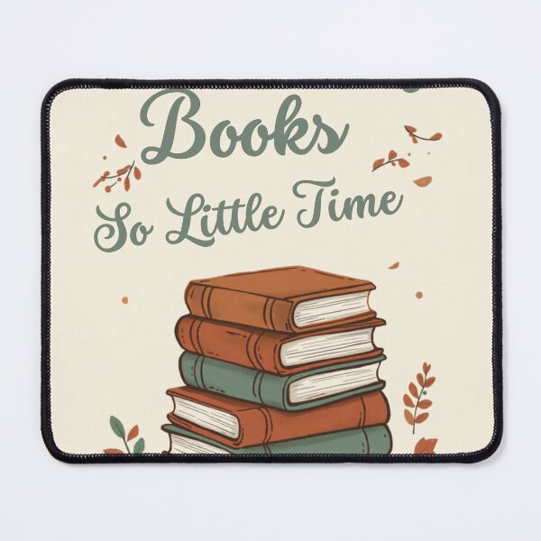 Item preview, So Many Books So Little Time - Funny Book Lover Gift Tee designed and sold by RedRubyBubble.