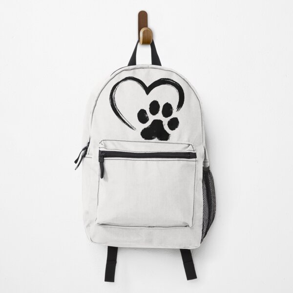 Item preview, Paw Print Heart Minimalist Dog Lover Design designed and sold by PoojaArtLab.