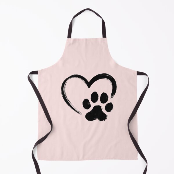 Item preview, Paw Print Heart Minimalist Dog Lover Design designed and sold by PoojaArtLab.