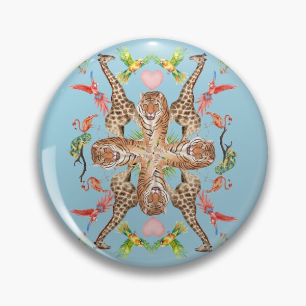 Item preview, Wild Animal Mandala Design designed and sold by Nene Bird Designs.