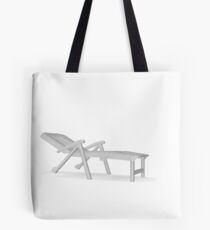 chair deck chair Tote Bag