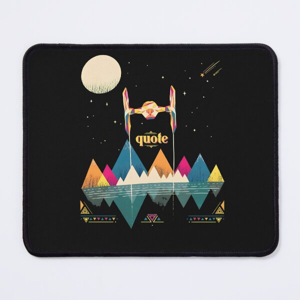 Item preview, Geometric Fighter Mountain Night Sky  designed and sold by folk-4-arts.