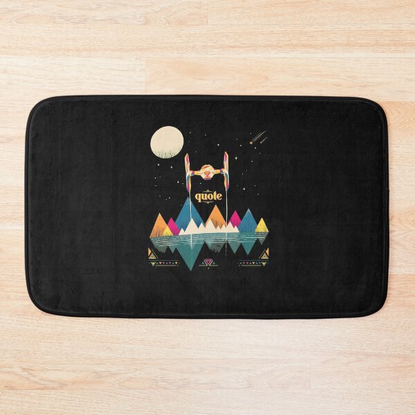 Item preview, Geometric Fighter Mountain Night Sky  designed and sold by folk-4-arts.