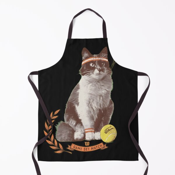 Item preview, Vintage Athletic Cat Portrait Sports Love designed and sold by folk-4-arts.