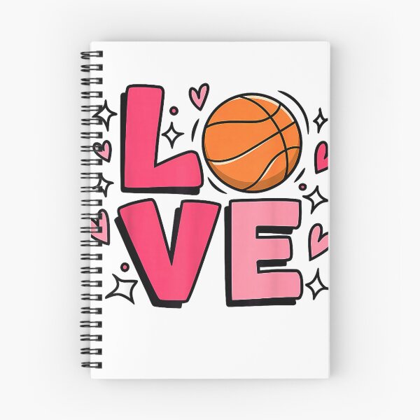 Item preview, Love Basketball Player Cute Youth Teen Girls Womens Sports T-Shirt designed and sold by KTY-NUSS.