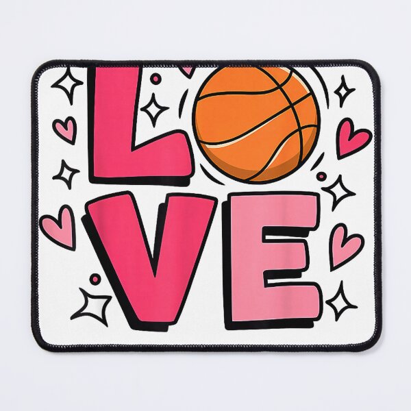 Item preview, Love Basketball Player Cute Youth Teen Girls Womens Sports T-Shirt designed and sold by KTY-NUSS.
