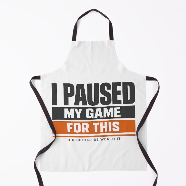 Item preview, I Paused My Game For This Funny Gamer Quote Gift designed and sold by TheKaiZenNi.
