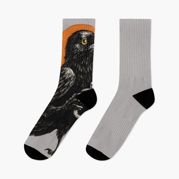 Item preview, Not Today Crow Funny Coffee Raven Quote Grunge Retro Design designed and sold by Axivra.