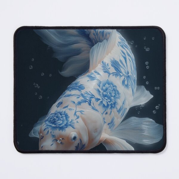 Item preview, Silver Pinterest Koi Currents designed and sold by Jyosridingtrain.