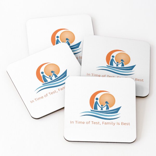 Item preview, In Time of Test, Family Is Best - Minimal quote Design Burmese Proverb designed and sold by AmoebaPress.