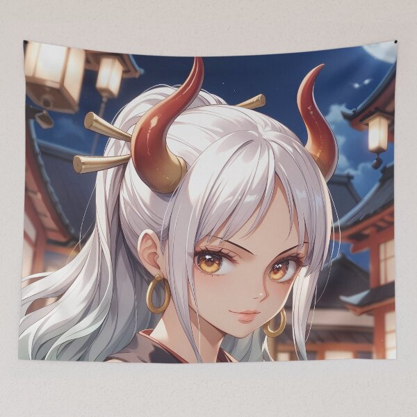 Item preview, Yamato One Piece Moonlit Shrine Anime Girl designed and sold by Spraykart.