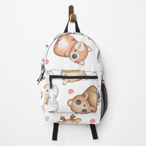 Item preview, Cute Baby Animal Pattern | Kawaii Woodland & Farm Animal Seamless Design designed and sold by RJACreative.