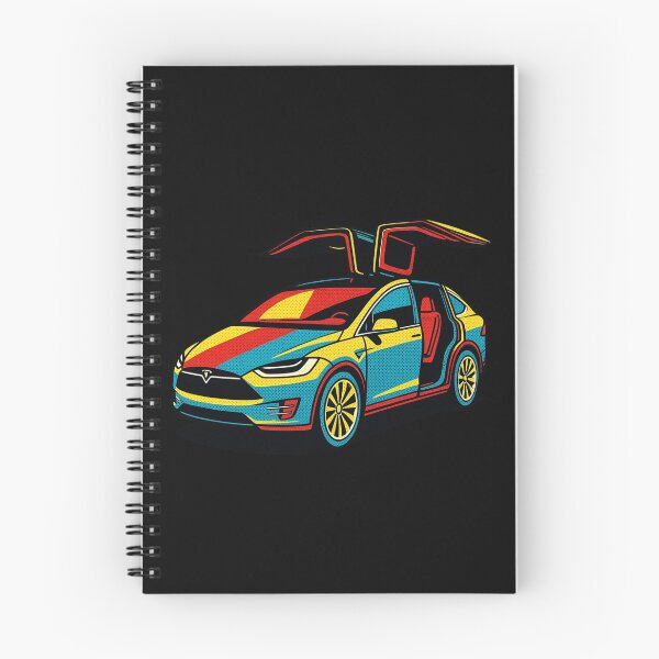 Item preview, Tesla Model X Electric SUV Blueprint Style Design | EV Enthusiast Graphic designed and sold by TEEJAMBOREE.