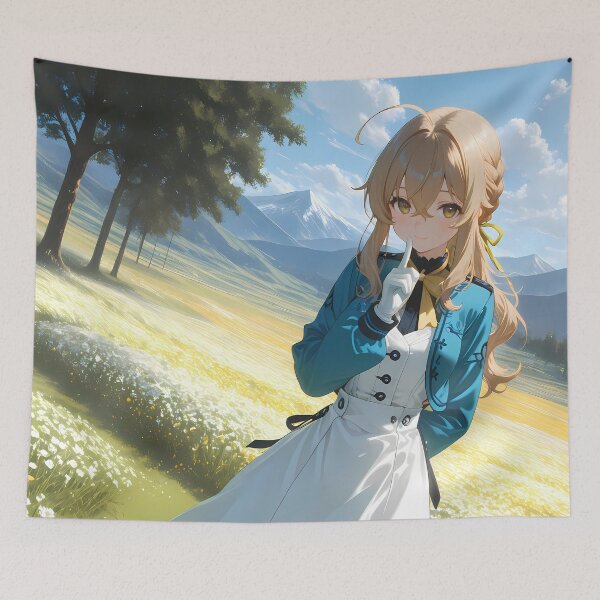 Item preview, Monica Everett Silent Witch Flower Field Serenity designed and sold by Spraykart.