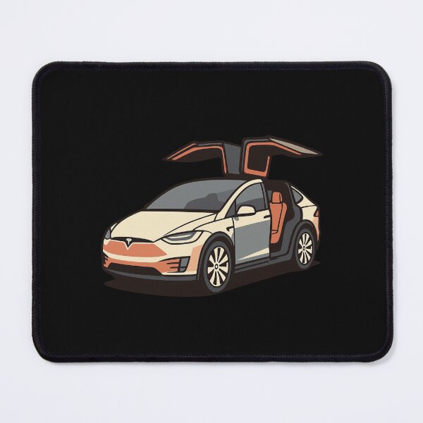 Item preview, Tesla Model X Electric SUV Blueprint Style Design | EV Enthusiast Graphic designed and sold by TEEJAMBOREE.