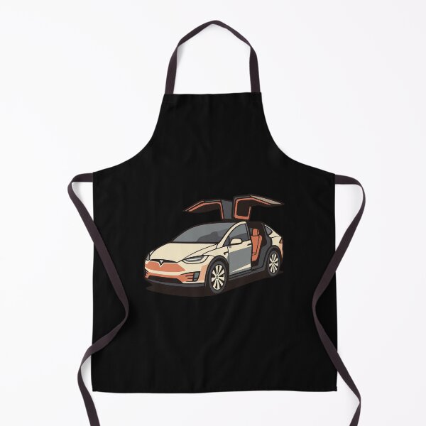Item preview, Tesla Model X Electric SUV Blueprint Style Design | EV Enthusiast Graphic designed and sold by TEEJAMBOREE.