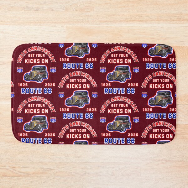 Item preview, Get Your Kicks On Route 66 100th Anniversary designed and sold by WoodburyLake.