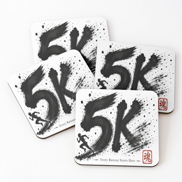 Item preview, 5K Every Runner Starts Here – Japanese Sumi-e Running  Art designed and sold by Locker39.