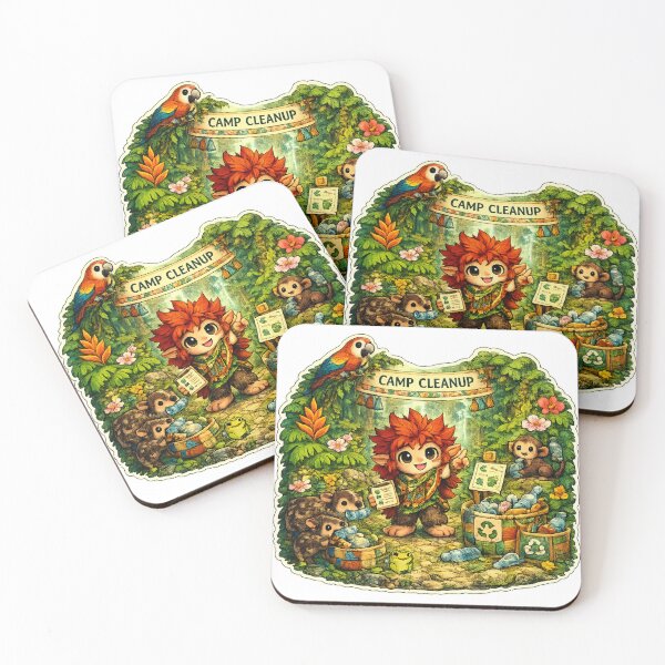 Item preview, Recycle Camp Cleanup Crew designed and sold by Candlelit Catastrophes.
