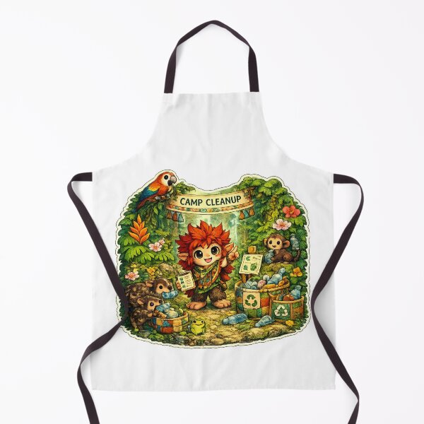 Item preview, Recycle Camp Cleanup Crew designed and sold by Candlelit Catastrophes.
