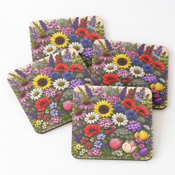 Item preview, Mixed wild flowers designed and sold by SeanTee.
