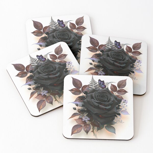 Item preview, The Midnight Rose Emblem designed and sold by bloorose.