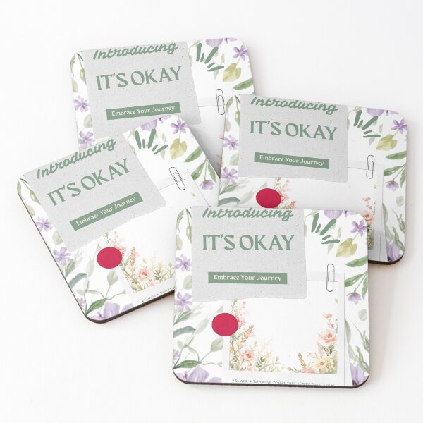 Item preview, It's Okay Not to Be Okay - Mental Health Awareness Gift Tee designed and sold by RedRubyBubble.