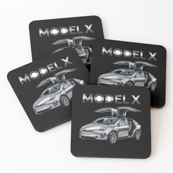 Item preview, Tesla Model X Electric SUV Blueprint Style Design | EV Enthusiast Graphic designed and sold by TEEJAMBOREE.