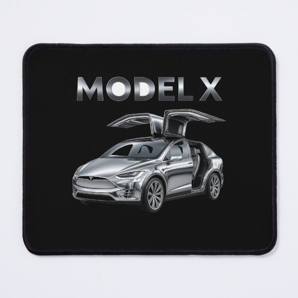 Item preview, Tesla Model X Electric SUV Blueprint Style Design | EV Enthusiast Graphic designed and sold by TEEJAMBOREE.