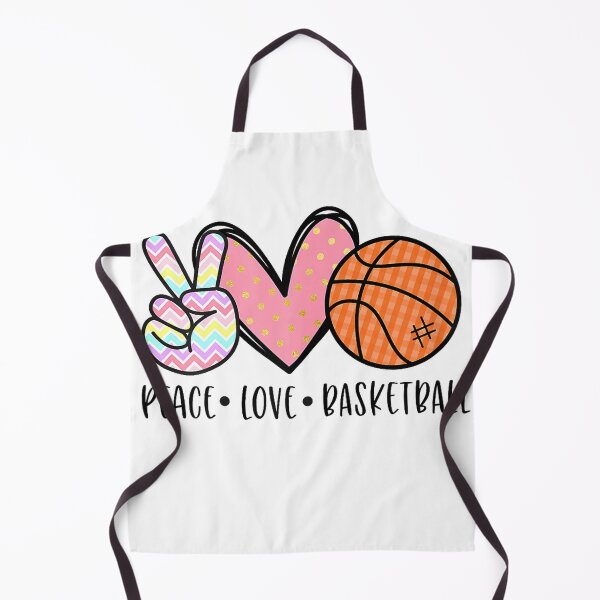 Item preview, Peace Love Basketball Heart for Women Teens Tween Girls T-Shirt designed and sold by KTY-NUSS.