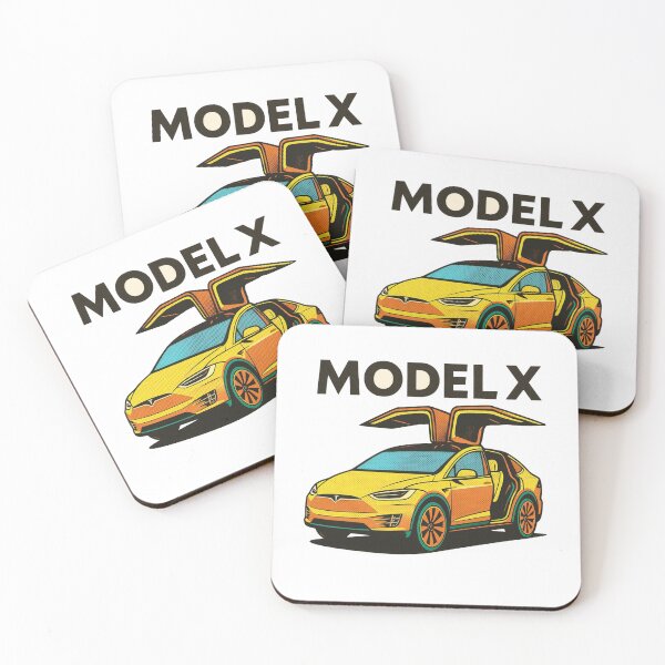 Item preview, Tesla Model X Electric SUV Blueprint Style Design | EV Enthusiast Graphic designed and sold by TEEJAMBOREE.