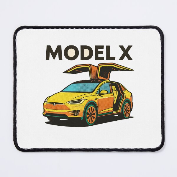 Item preview, Tesla Model X Electric SUV Blueprint Style Design | EV Enthusiast Graphic designed and sold by TEEJAMBOREE.