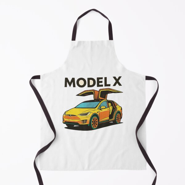 Item preview, Tesla Model X Electric SUV Blueprint Style Design | EV Enthusiast Graphic designed and sold by TEEJAMBOREE.