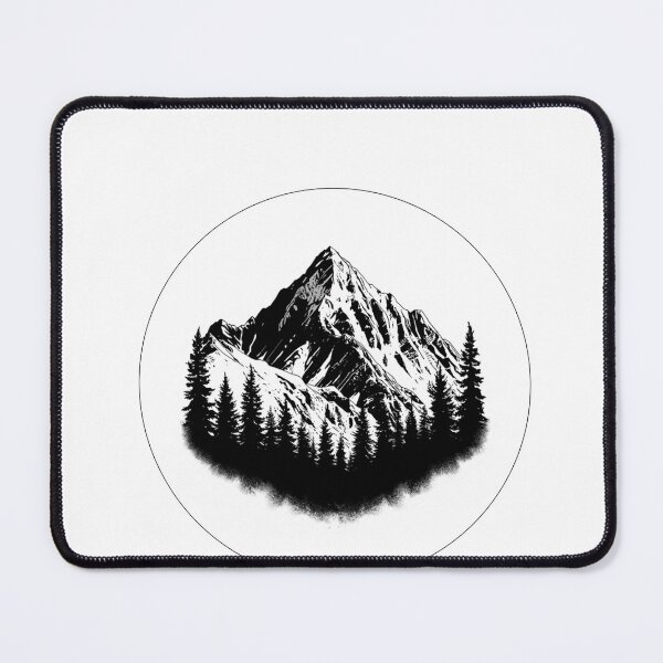 Item preview, The Mountains Are Calling and I Must Go - Hiking Adventure Tee designed and sold by RedRubyBubble.