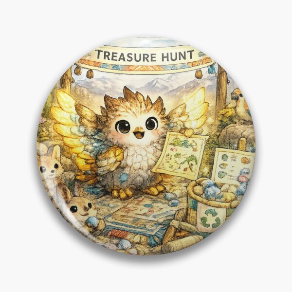 Item preview, Bird's Treasure Hunt Adventure designed and sold by Candlelit Catastrophes.