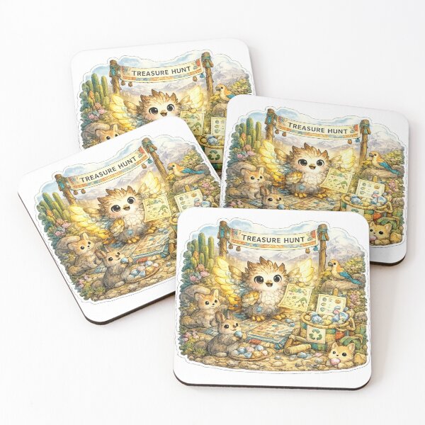 Item preview, Bird's Treasure Hunt Adventure designed and sold by Candlelit Catastrophes.